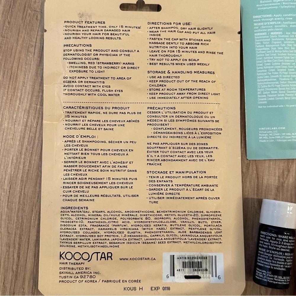 Briogeo 9pcs hair